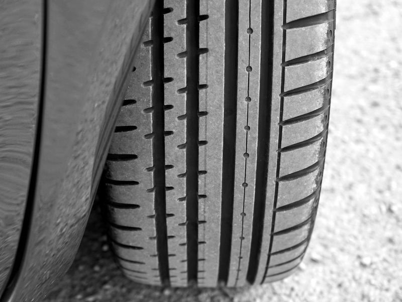 Stacked tires