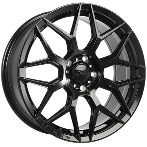 DAI Wheels DTM 17x7.5 5x114.3 45 Gloss Black