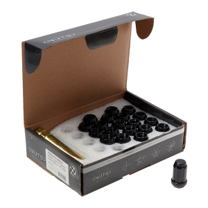 12X1.2 BOX KIT 20PCS BLACK 6 SPLINES 1 KEY (K569)