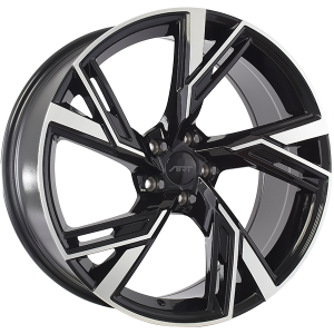 ART Replica REPLICA 230 19x8.5 5x112 28 Gloss Black - Machined Face