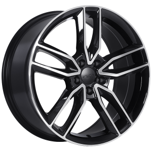 ART Replica REPLICA 177 18x8.0 5x112 35 Gloss Black - Machined Face