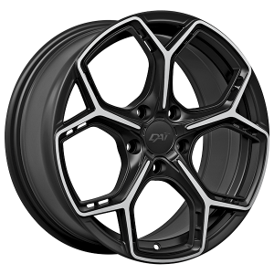 DAI Wheels WIDOW 16x7.0 5x114.3 40 Gloss Black - Machined Face
