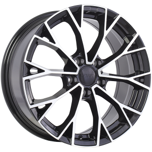 ART Replica REPLICA 382 19x8.0 5x112 45 Gloss Black - Machined Face
