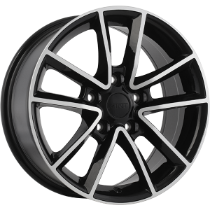 ART Replica REPLICA 48 17x7.5 5x127 35 Gloss Black - Machined Face