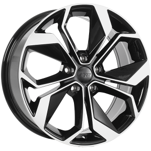 ART Replica REPLICA 309 18x7.5 5x115 40 Gloss Black - Machined Face