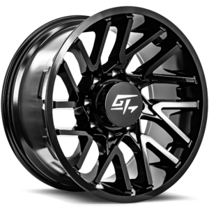 AGGRESSION 17x9 5x127/5x139.7 12 Gloss Black