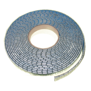 Roll of Wheel Weights Stick-on Thin Grey 840 Segments 5 Kg, Zinc Plated and Gray Powder