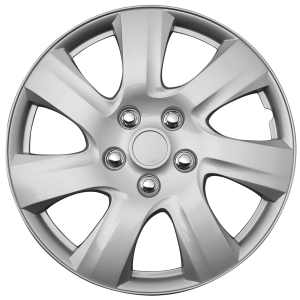 WHEEL COVERS 16 SILVER SET OF 4 PCS