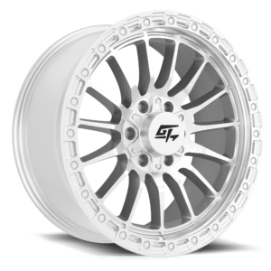 Renegade 18x9 5x127 / 5x139.7 -12 Hyper Silver Machined Face