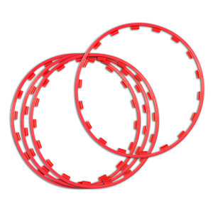 WHEEL CONTOUR 17 Red