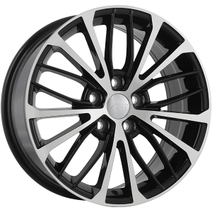 ART Replica REPLICA 163 17x7.0 5x114.3 35 Gloss Black - Machined Face