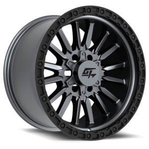 CHAMBER 20x10 8x165.1/8x170 -18 Black Ring / Matte Gunmetal Centre