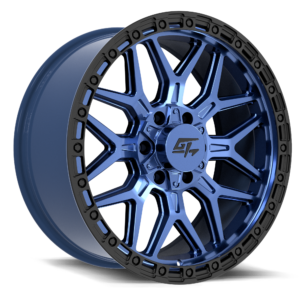 Revolt 20x10 5x127 / 5x139.7 -18 Midnight Blue with Black Ring