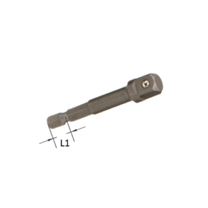 1/4"HEX DR.1/4" SQUARE DR.SPINNER HANDLE 65MML