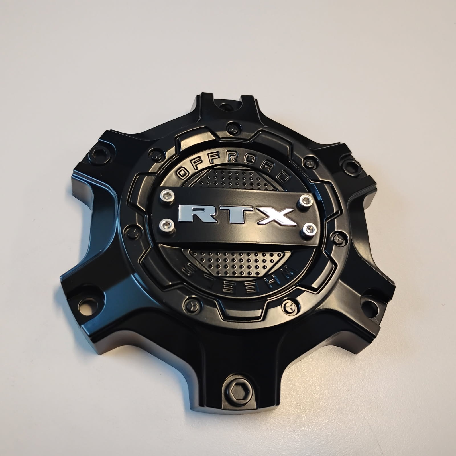Cap Satin Black RTX Chrome with Offroad Engraved