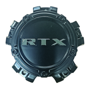 3358L115B1M5 - Satin Black Cenetr Cap with RTX Chrome Black Background M6xL15 (3)