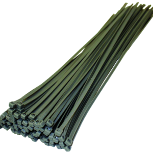 (100) 15" Grey Tie-Wrap