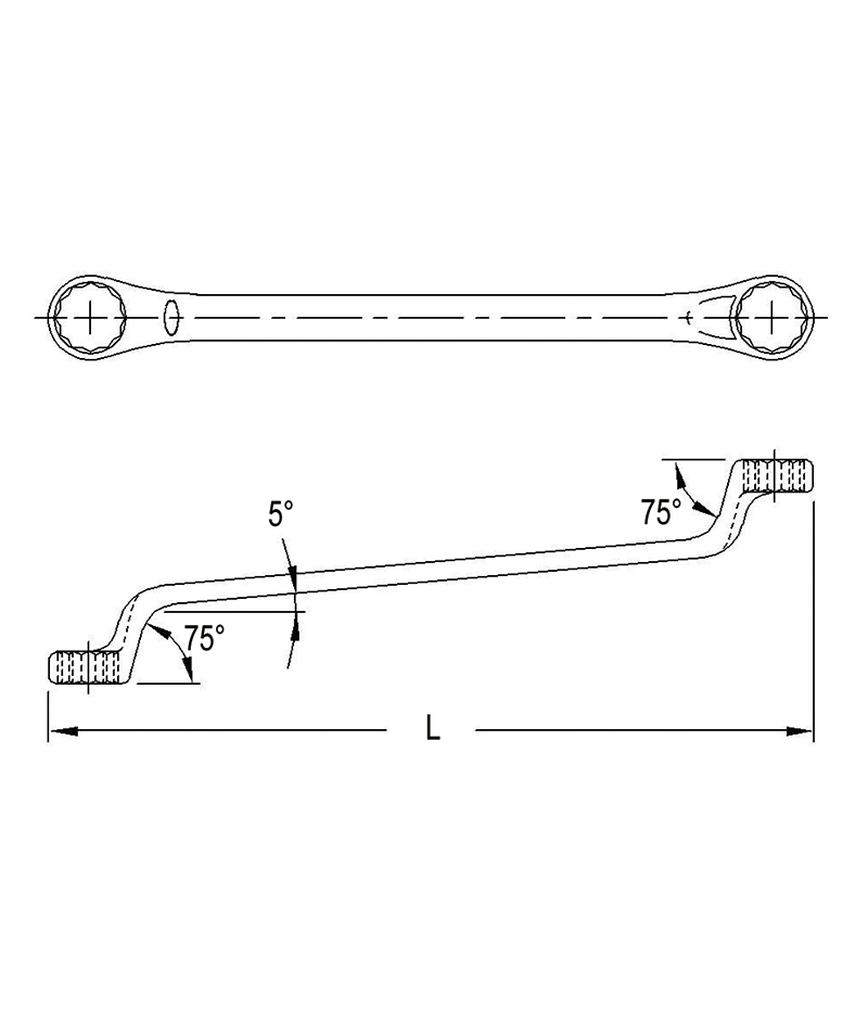 1/4"X5/16" BOX AND WRENCH - Image 2