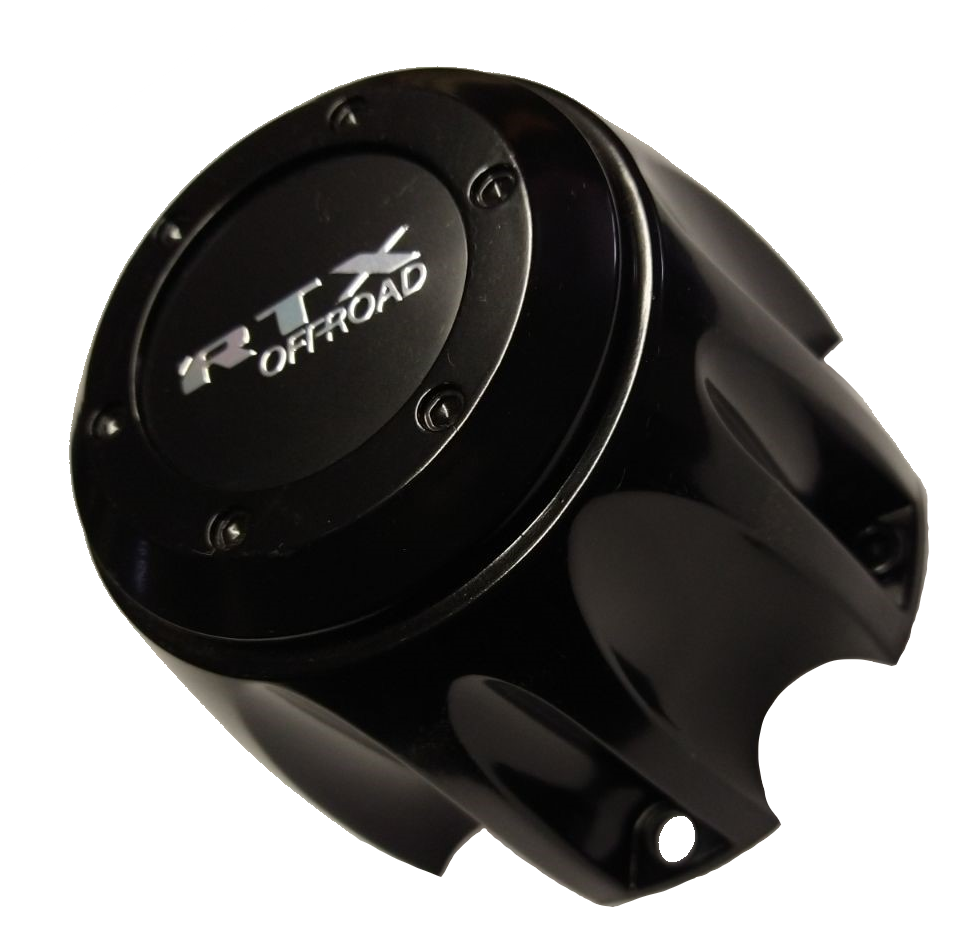 8506L114BB - Center Cap Satin BLK RTXoffroad Chrome Blk Background (3) M6x15 - Image 2