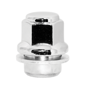 Ceco 921148 - (1) Chrome Acura/Honda OEM Mag Style Nut & Washer 14x1.5 35mm 22mm Hex