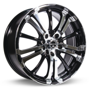 RTX® (RTX) - 082677 - Arsenic - Black Machined - 18x7.5 5x100/114.3 ET45 CB73.1