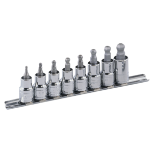 8PC HEX BIT SKT SET 8PC SAE