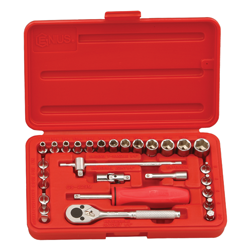 29PCS MET 1/4"DR COMPONENT SET
