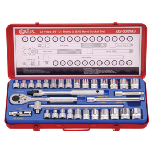 32PC 3/8"DR. HAND SOCKET SET