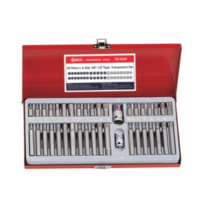 40PC 3/8 & 1/2" DR. MECHANICS