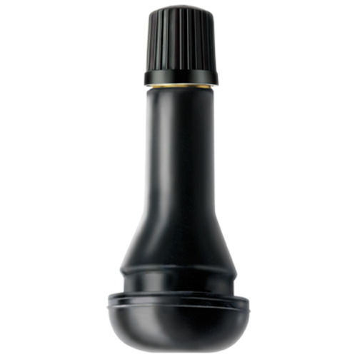 (100) Valve Stem Black Rubber 1.25 Length