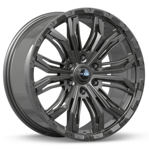 Black Widow 17x9 6x139.7 ET12 CB106.1 Hyper Black