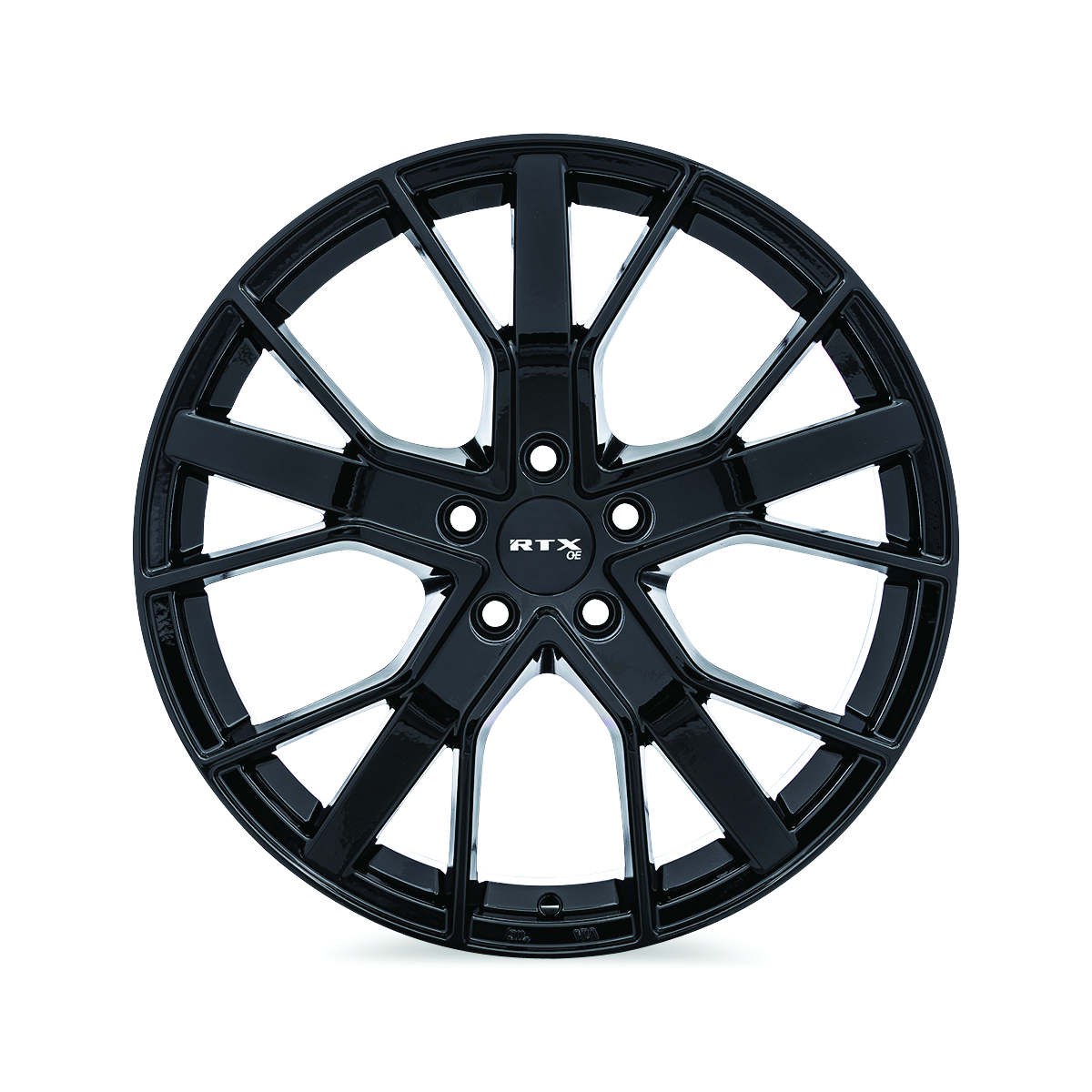 RTX® (OE) - 083072 - Brumen - Gloss Black - 20x9 5x112 ET35 CB66.6 - Image 2