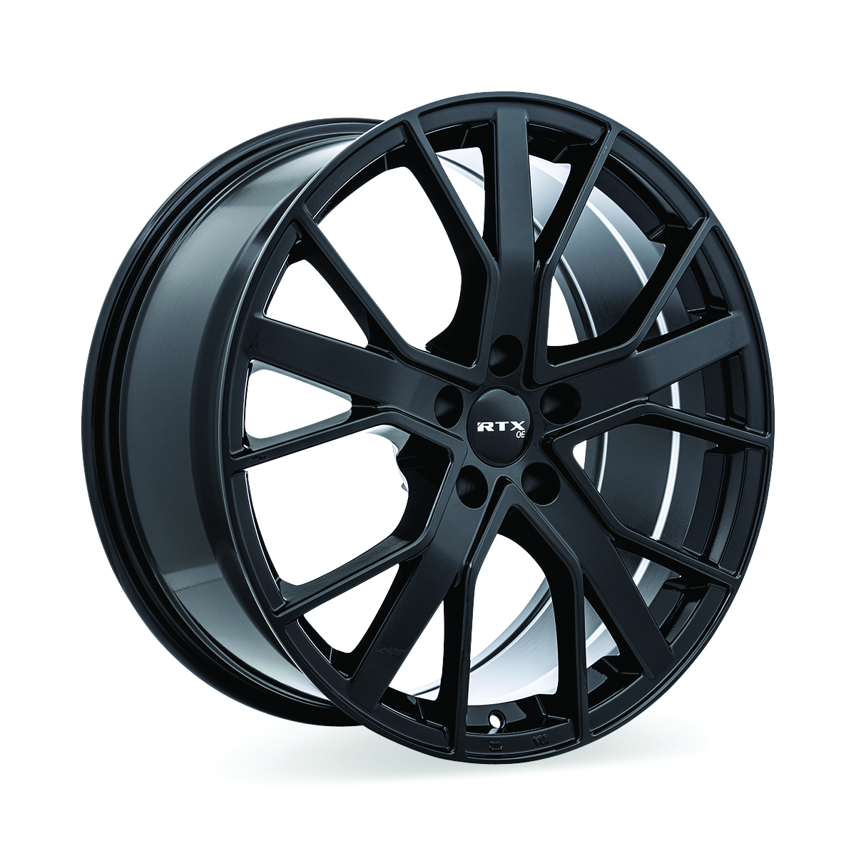 RTX® (OE) - 083072 - Brumen - Gloss Black - 20x9 5x112 ET35 CB66.6