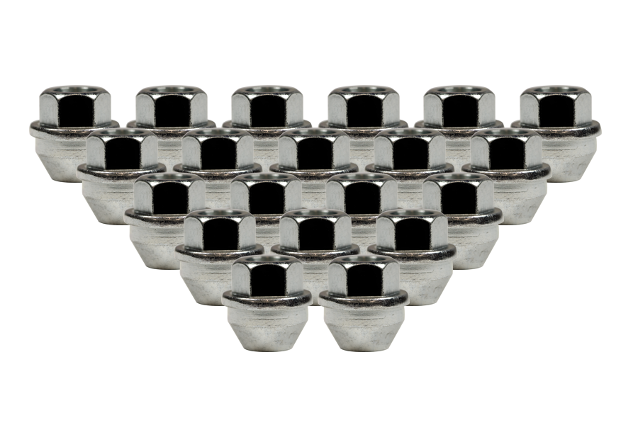 Ceco CD1415OEFS-24 - (24) Open Bulge Nuts 14X1.50 1.20" HEIGHT 21mm HEX OEM FORD