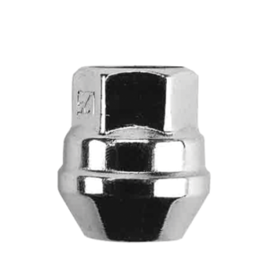 Ceco CD1539 - (1) Chrome Bulge Acorn Cone Seat Open End Nut 14X1.5 25mm 17mm Hex