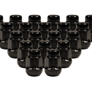 Ceco CD1707SBBK-20 - (20) Black Bulge Acorn Radius OEM Acura/Honda Style Nut 12X1.5 35mm 19mm Hex