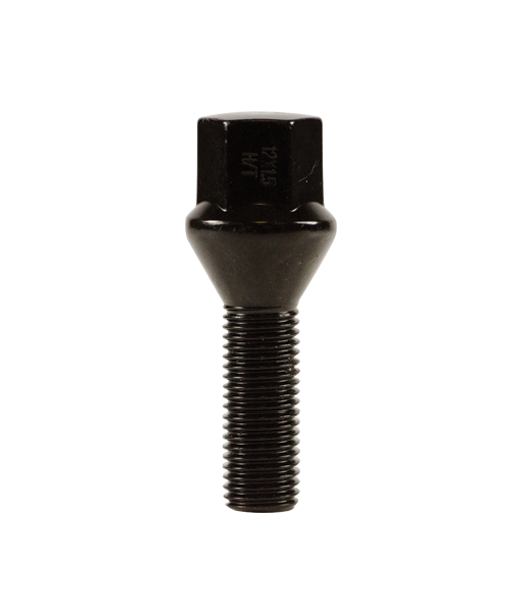 Ceco CD1807MBK - (1) Cone Seat Bolt 12X1.50 33mm Thread Length 17mm HEX Black