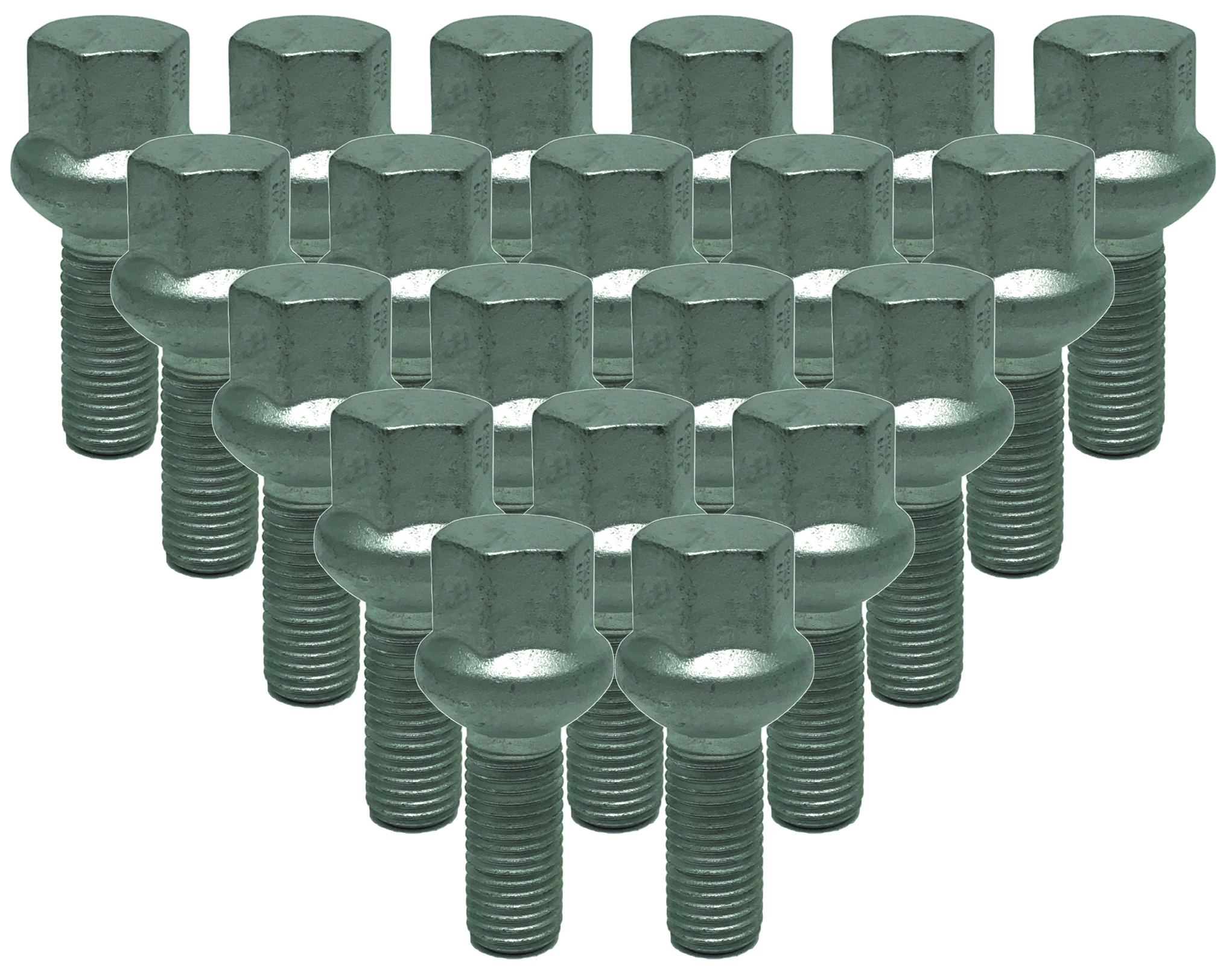 Ceco CD1809D-20 - (20) Radius Bolt 14X1.50 28mm Length 17mm Hex Dacromet