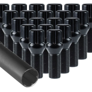 Ceco CD1821SPBK (5) - (20)Black 6 Spline Bolt 12X1.25 28mm Thread Length
