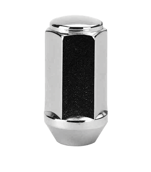 Ceco CD1909XL-100 - (100) Chrome Duplex Bulge Acorn Cone Seat Nut 14X1.5 48mm 19mm Hex