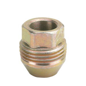 Ceco CD2010 - (1) Copper OEM Chevrolet/GMC Style Dual Thread Acorn Open End Nut 9/16 28mm 22mm Hex