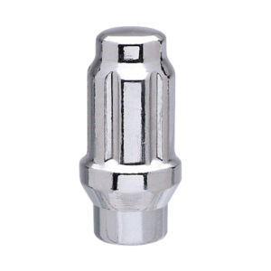 Ceco CD3802ET - (1) Chrome E/T 6 Spline Bulge Cone Seat Nut 7/16 44mm 19/21mm Hex