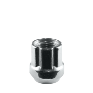 Ceco CD3807-1 - (1) Chrome 6 Spline Open End Cone Seat Nut 12X1.5 21mm 19/21mm Hex