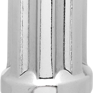Ceco CD3809S-100 - (100) Chrome 7 Spline Cone Seat Nut 14X1.5 35mm 21/22mm Hex