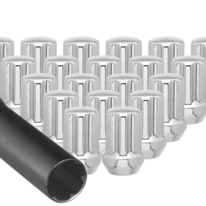 Ceco CD3809S-20 - (20) CHROME 7 SPLINE NUT 14X1.50 35mm