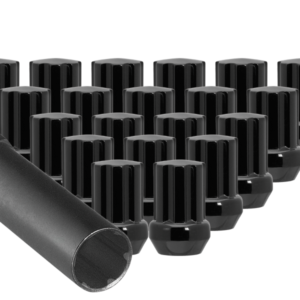 Ceco CD3809SBK-24 - (24)BLACK 7 SPLINE NUT 14X1.50 35mm HEIGHT