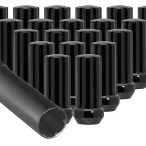 Ceco CD3810LBK-20 - (20) BLACK 7 SPLINE NUT 9/16" 48mm