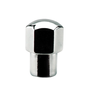 Ceco CD4002 - (1) Chrome Dome Medium Mag Nut 7/16 35mm 21mm Hex