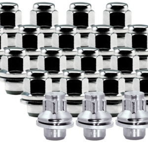 Ceco CD5307-24LLK - (20+4 locks) Chrome OEM Toyota 12x1.5 37mm Hex 21mm