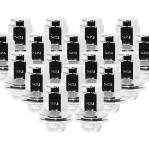 Ceco CD5309L-20 - (20) Chrome Toyota OEM Style Shank Lug Nuts 14X1.5 46mm 21mm HEX